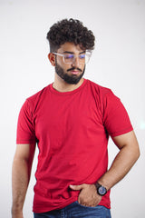 IVII Classic Fit Premium T-Shirt - Red