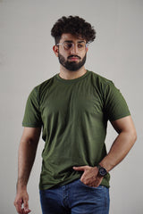 IVII Classic Fit Premium T-Shirt - Olive