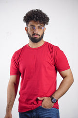 IVII Classic Fit Premium T-Shirt - Red