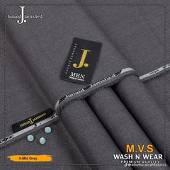 Men's Premium Wash N Wear Mid Gray