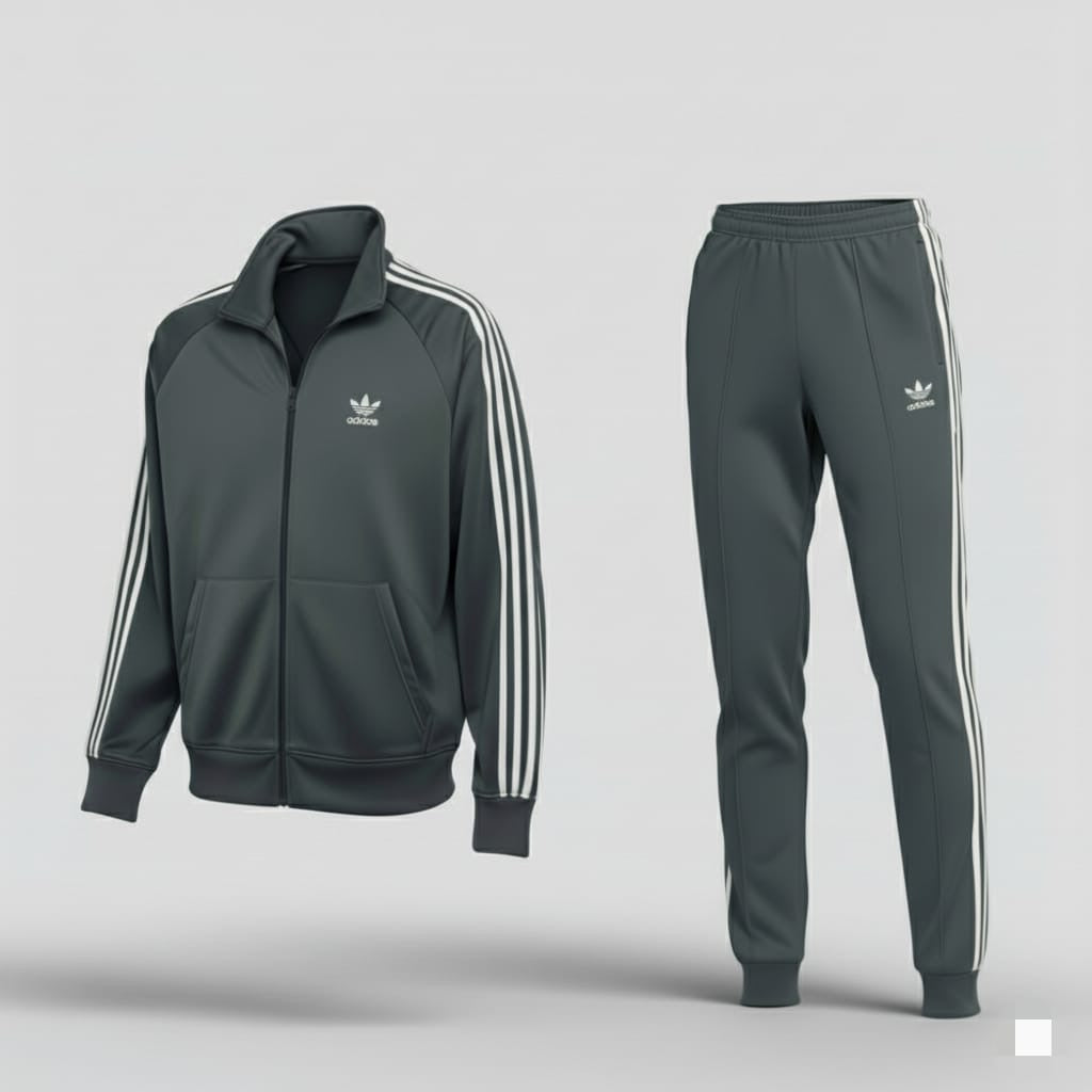 Winter Track Suit Metallic Gray