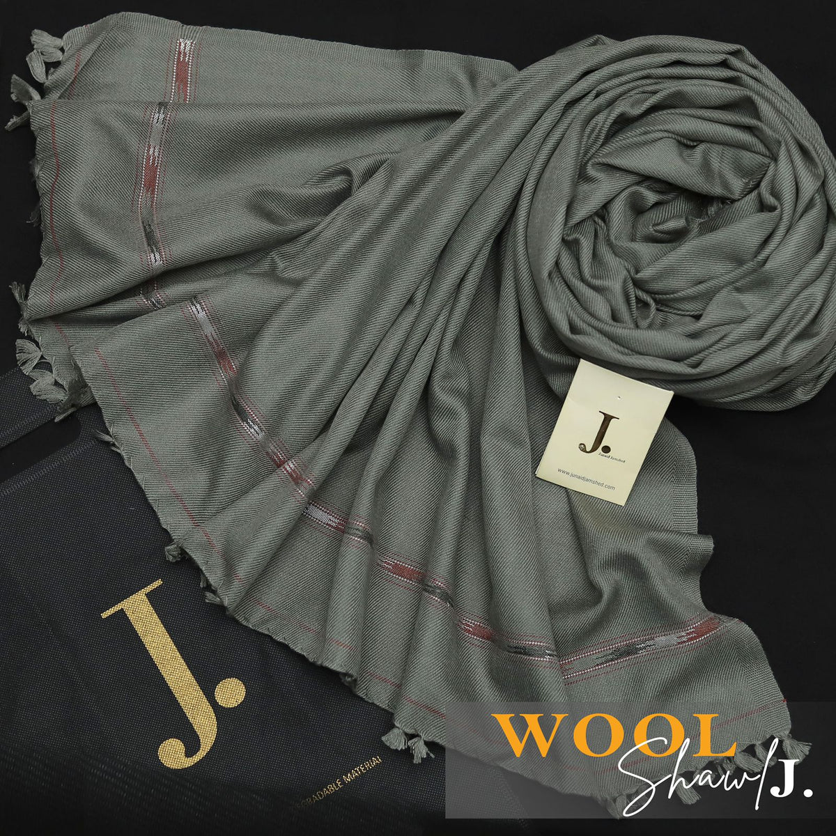 Men Premium Shawl Gray