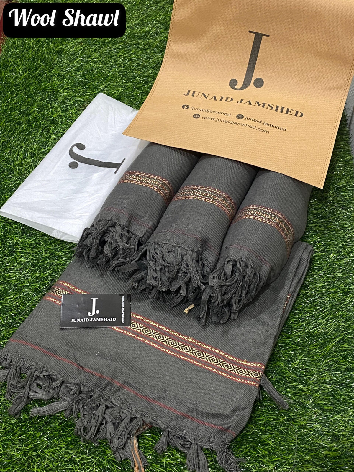 Men Premium Shawl Gray.